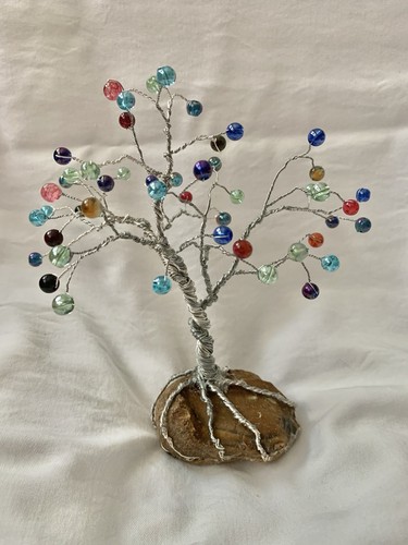 Handcrafted wire and bead - handcrafted,