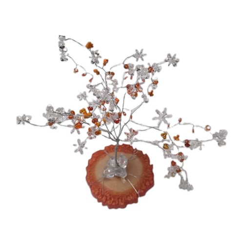 Handcrafted wire and bead - handcrafted,