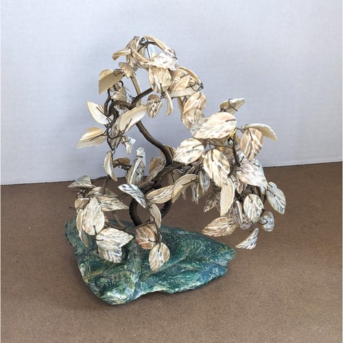 Vintage copper wire shell - shell, &