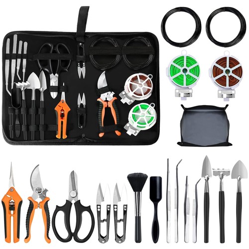 Bonsai scissors and wire set - bonsai,
