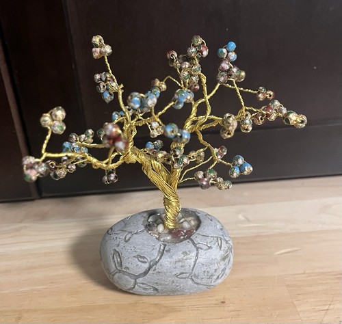 Handcrafted wire and bead - wire,